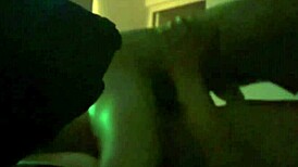 beautiful latina amateur with huge narrow ass rides ebony cock in real interracial action