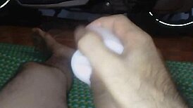 tiny cock fucks her tight pussy hard anyway