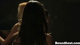 Innocent Bound Girl Faces Teasing Mistress Whip