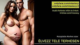 Pregnant Hungarian Craves Your Cum