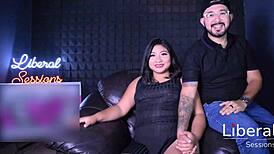 big titted latina fucks swinger couple hard