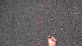 curvy milf pawg bares beautiful legs in foot fetish compilation