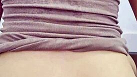 Me Puts Girlfriend Backwards To Watch Her Curvy Ass Bounce Hard