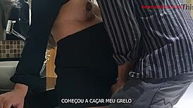 pregnant wife bruna silva gives it up to the big guy cuckold style