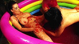 Mom dives into lesbian threesome fingering handjob anal assfucking deepthroat