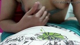 i can't resist my petite latina stepsister whore sneaking in for creampie doggystyle when dad leaves