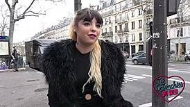 naomie the teasing french brunette craving anal seduction