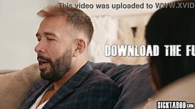 Latina therapist solves couple with hardcore pussy lick fuck