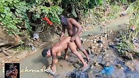 ebony village priestess craves my monster cock at ranch