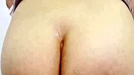 Me Puts Girlfriend Backwards To Watch Her Curvy Ass Bounce Hard