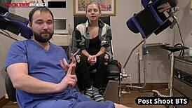 school resource officer ava siren masturbates with toys in office pov