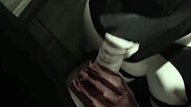 horror porn hits hard on happy halloween with milf's wild creampie screams