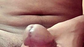 guy blasts massive cumshot after steamy massage session