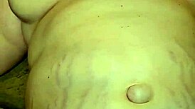 Hot thick milf's feet wrapped around cock for wild foot fuck session!