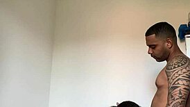 brazilian housewife's tasty blowjob and tight pussy doggystyle homemade