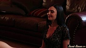 Busty Milf Stepmommy Deepthroats Hard Cock in Taboo Roleplay Fantasy