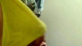 baki's cum-soaked panties tease in bold display