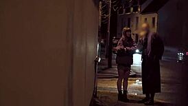 Czech babe ends YEAR sex drought RIDING monster cock outdoors!