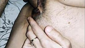 European couple anal close-up wife pov