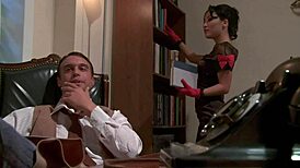 asa akira ass fingered deep while fucked doggystyle in thigh high stockings riding hard