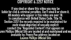 lauren phillips milf pussy licked to orgasm by busty lesbian