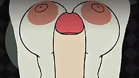 Sky Titty Fucks Monster Cock to Massive Cumshot