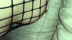 My skinny wife's tight hole opens wide for home anal pounding pov