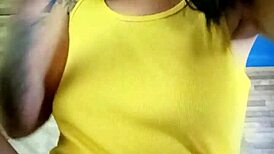 wanna see this venezuelan beauty's big hairy pussy vibrate to juicy orgasm with her toy?