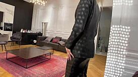 god venera maxima's tall body teases in lingerie before sloppy pov deepthroat