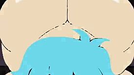 Sky Titty Fucks Monster Cock to Massive Cumshot