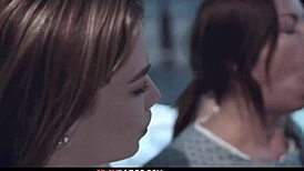 busty milf and teen get doctor pounded in taboo threesome