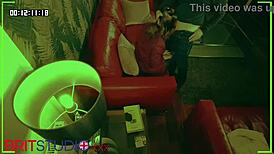 Voyeur student spies teacher fucking in panties and pantyhose during party