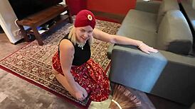 riding my beautiful arab stepmom's white ass doggystyle in homemade fun