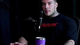 Rafinha cref swing cast moments on sheer red lingerie