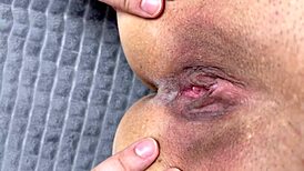 vacuum pumps swollen pussy then fingers fuck it deep