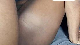 Juicy ebony neighbor offers wet pussy eagerly