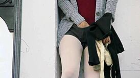 Sporty lesbians finger hairy pussies feet fetish fun!!