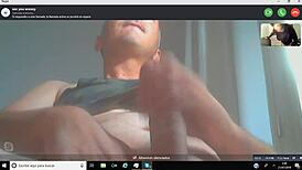 shemale teases on live webcam show
