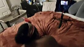 pregnant girlfriend's creamy pussy pounded by backshots