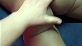 yo petite ebony queen slurps grandpa's thick cock then bends for doggystyle pounding