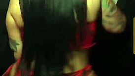 Sexy Big-Ass Brunette Nightclub Bombshell