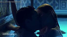 i saw celebrity girl after swimming lessons hd