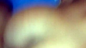 ebony teen 18+ spreads legs wide for monster black cock deep in her tight ass