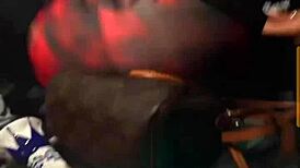 Sexy Big-Ass Brunette Nightclub Bombshell