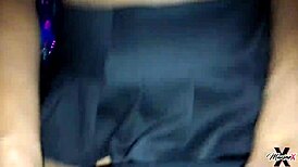 Nympho stripper Maxine X rides big black cock deepthroat doggystyle squirts rough for extra tip party