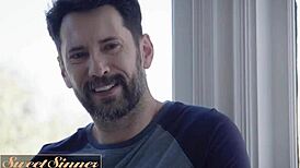 wanna watch this hot couple fuck every position on the bed making a sloppy mess??