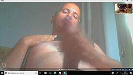 shemale teases on live webcam show