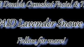 white lipstick milf takin most intense double cumshot facial throatpie sloppy deepthroat