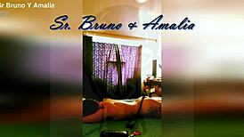 Colombian Amalia's Bound Spanking Session Gets Intense