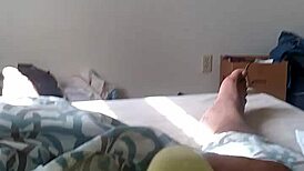 baki's cum-soaked panties tease in bold display